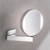 1095 060 17 Led Shaving and Cosmetic Mirror in Chrome  with 3x and 7x Magnification