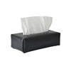 MA1606TC-BK, Tissue Cover 235 x 135 x 60 mm, Luxe/ Leather, in Black