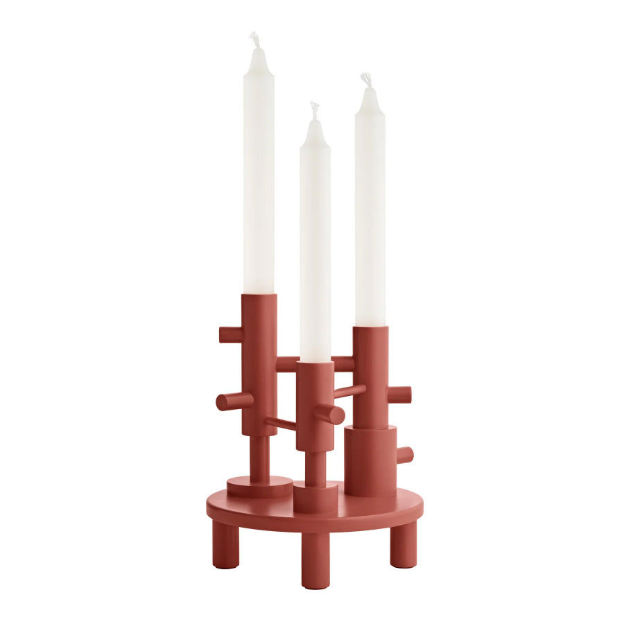 Jaime Hayon 840097 candlestick large 160 x 200 mm in terracotta