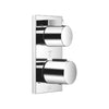 IMO 36427670-00 Wall-mounted Thermostatic Bath/Shower Mixer Three-way in Polished Chrome w/3542797090 Concealed Part