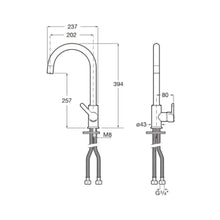 Load image into Gallery viewer, A5A7409C00 (EU) Mencia sink mixer in chrome [星盆龍頭]
