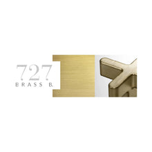 Load image into Gallery viewer, 46001.727 Eleganza basin mixer in brushed brass PVD with pop-up waste

