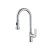 PT992C (115.0556.850) Hermes pull out spray brass sink mixer in chrome