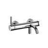 Meta 33200660-00 Wall-mounted Exposed Single-lever Bath Mixer in Polished Chrome