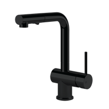 Load image into Gallery viewer, 50203.299 Logik sink mixer (Oxygene side lever) in Black XL finish
