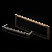 Load image into Gallery viewer, CH1072.02.PBW Ashworth solid brass cabinet handle  polished brass waxed, A:224mm B:234mm C: 41mm
