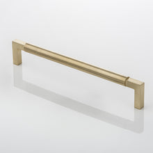 Load image into Gallery viewer, CH1072.02.PBW Ashworth solid brass cabinet handle  polished brass waxed, A:224mm B:234mm C: 41mm
