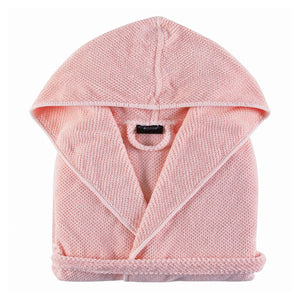 Baby & Child Bee Waffle Bath Robe in Pearl