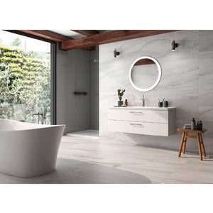 MARBLE PLATINUM PERLA FCI7M54PE1  PLATINUM PERLA Natural Rectified Porcelain Tile 600x1200mm