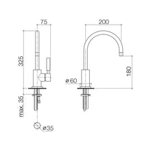 Load image into Gallery viewer, Tara Classic 33800888-00 Deck-mounted Single-lever Sink Mixer in Polished Chrome
