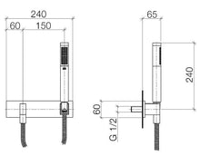 Load image into Gallery viewer, 27818979-00 Handshower Set in Polished Chrome
