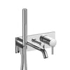 Nostromo 5093e321b +22 00 D020a Bathmixer in Brushed Stainless with Spout