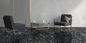 Leon D'oro 0146245 Fumo tiles 120 x 240 x 1 cm in honed