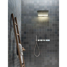 Load image into Gallery viewer, Acquadolce Light 6993l032b + 6900l002a Multifunction Shower Head, 6900l102b + 6900l102a Touch Control Board, 31937374b + 1900d274a Thermostatic Shower with 4-Way Diverter, 86938052 Shower Set in Brushed Stainless Steel
