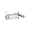 LULU 33200710-06 Wall-mounted Exposed Single-lever Bath Mixer in Platinum Matt