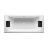 Hall A248170001 Rectangular Acrylic Bathtub [壓克力浴缸連原廠按摩系統] with Total Hydromassage , 2 Headrests and Waste Kit.  Size: 1800 x 800mm