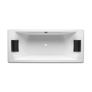 Hall A248170001 Rectangular Acrylic Bathtub [壓克力浴缸連原廠按摩系統] with Total Hydromassage , 2 Headrests and Waste Kit.  Size: 1800 x 800mm