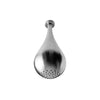 Goccia 33751.147 Vertical Shower Head 387mm High with 1/2" Connection and Antilimestone System in Brush Chrome